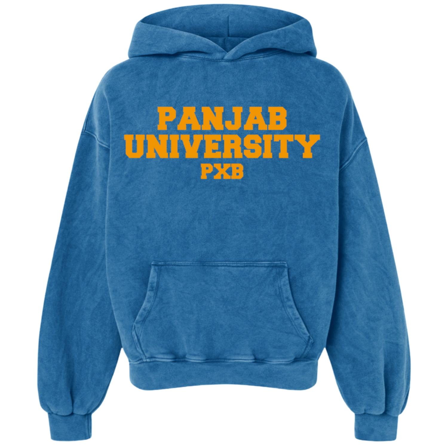 PU oversized hoodie