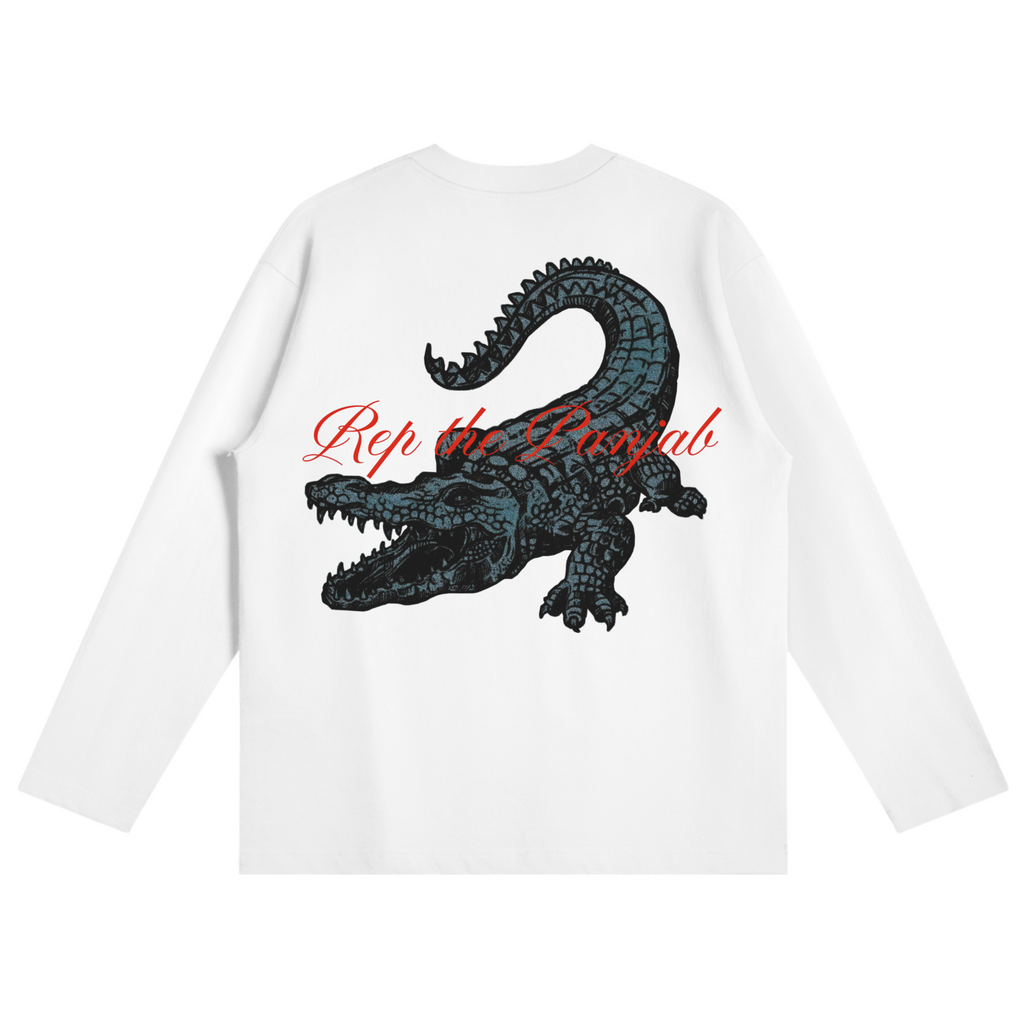 Crocodile Long Sleeve Tee