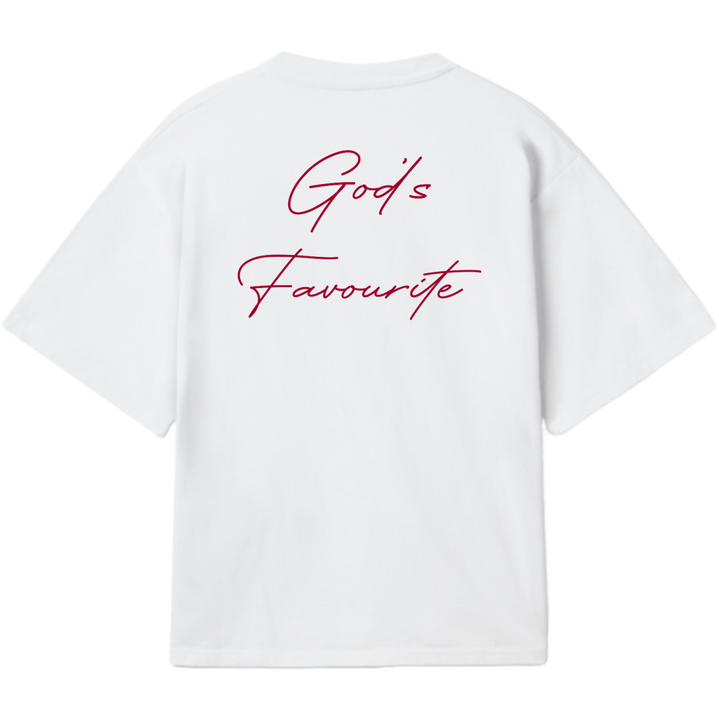God's fav Boxy-Fit T-shirt