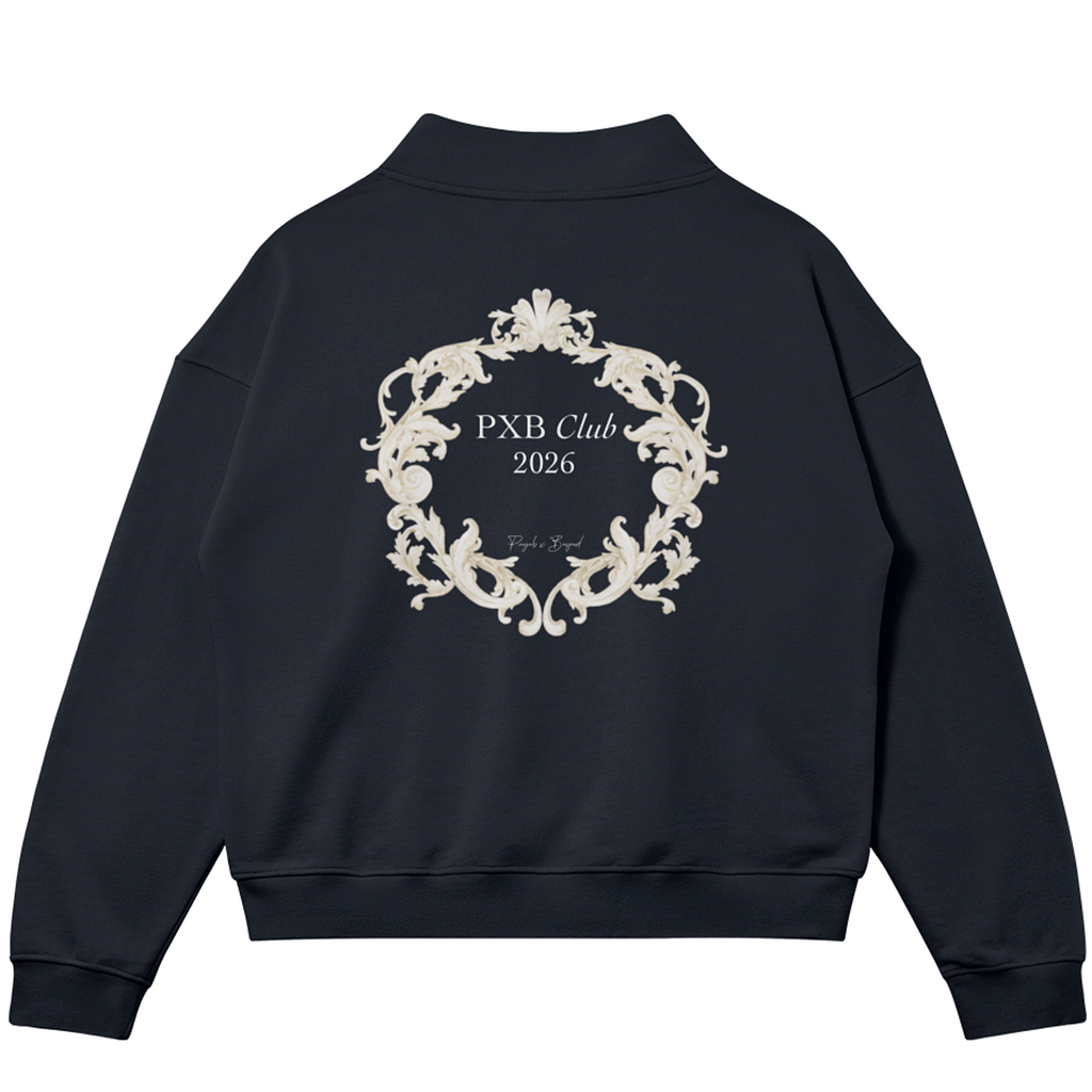 Half-zip Oversized Sweatshirt