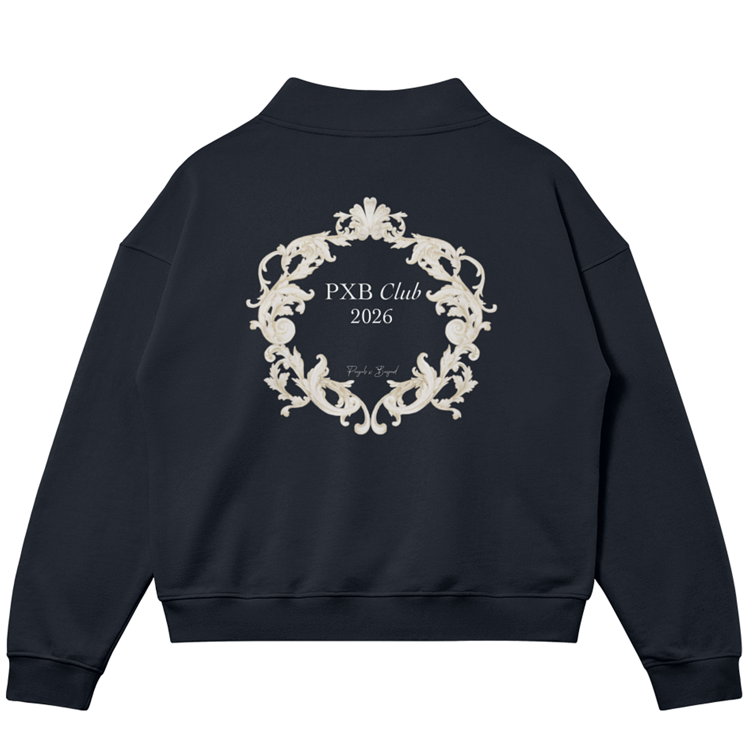 Half-zip Oversized Sweatshirt
