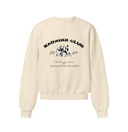 Kabbadi Club Oversized Sweatshirt