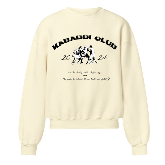 Kabbadi Club Oversized Sweatshirt