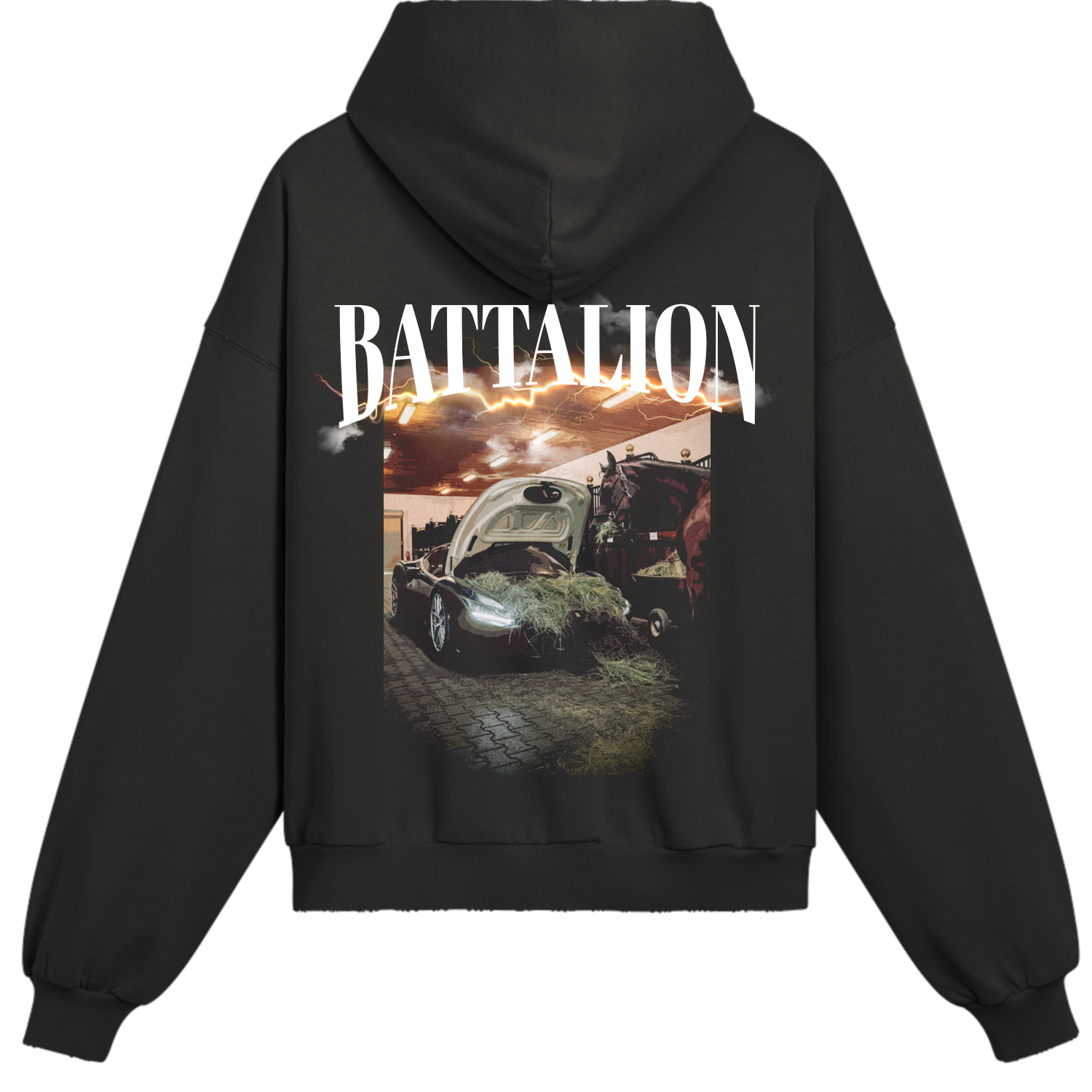 Battalion Boxy Fit Hoodie