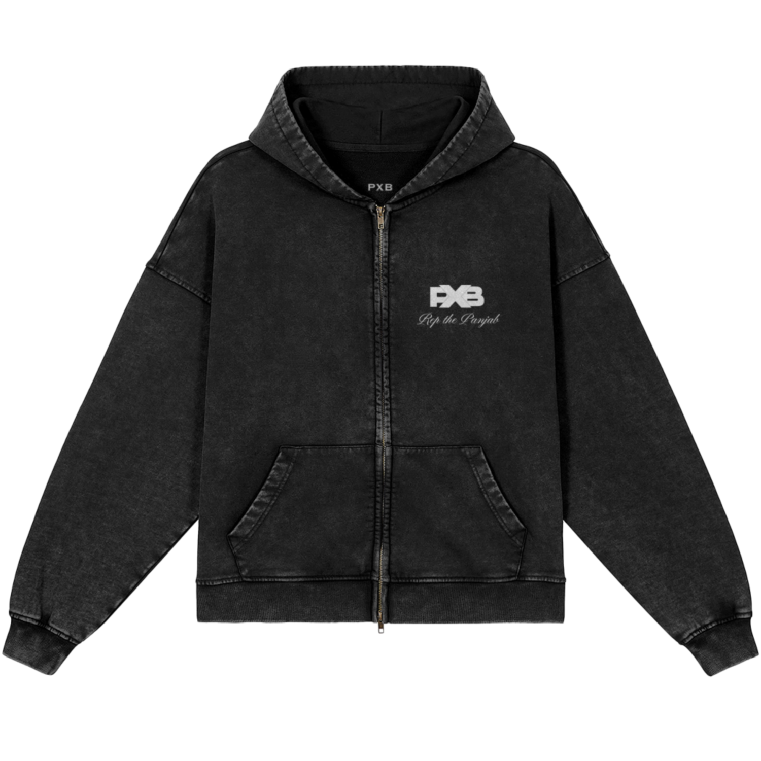 PXB Logo oversized zipper