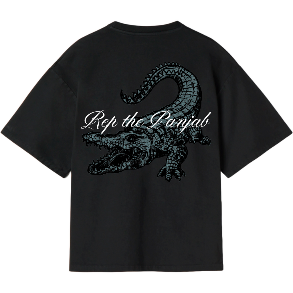 Crocodile Super-boxy fit t-shirt